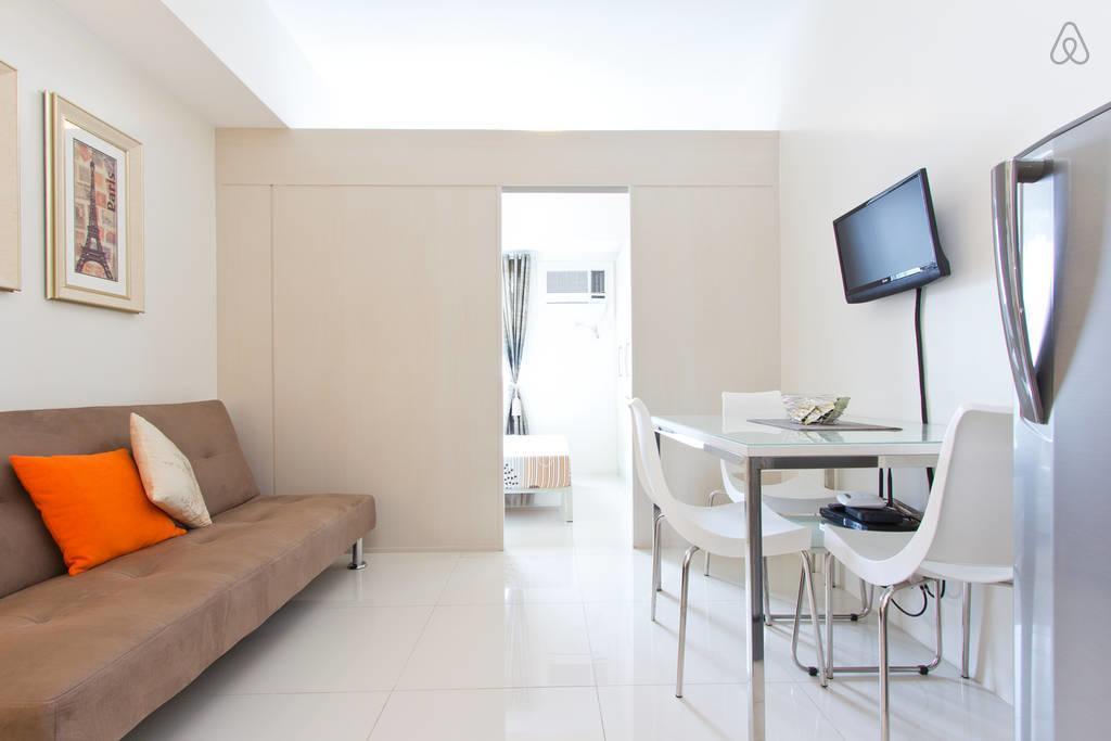 Condo Studio Luxe In Princeton Residences Manila Exteriér fotografie