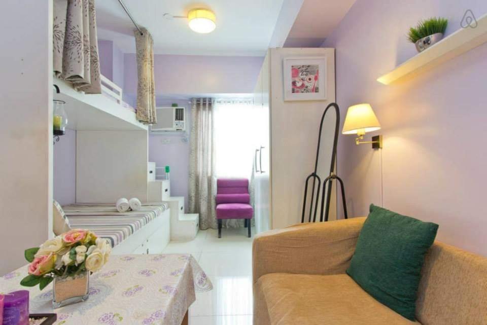 Condo Studio Luxe In Princeton Residences Manila Exteriér fotografie
