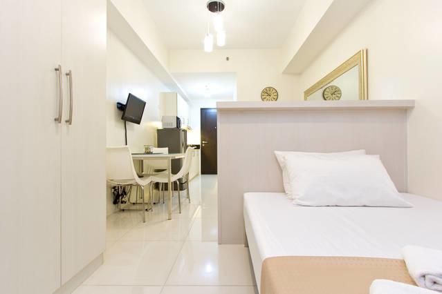 Condo Studio Luxe In Princeton Residences Manila Pokoj fotografie