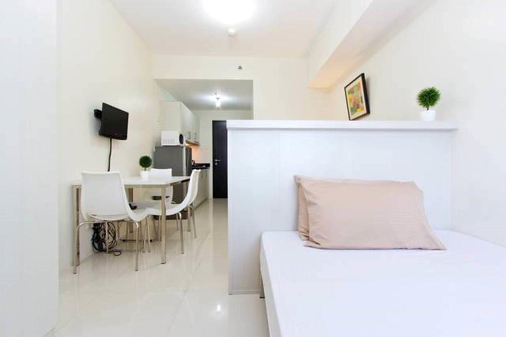 Condo Studio Luxe In Princeton Residences Manila Pokoj fotografie