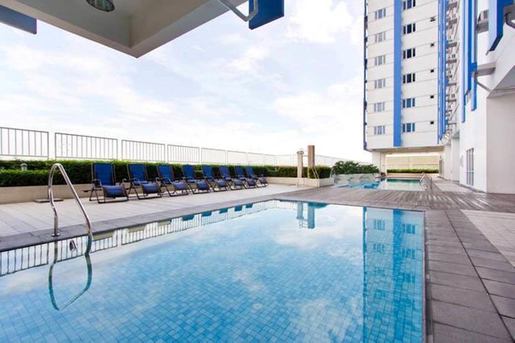 Condo Studio Luxe In Princeton Residences Manila Pokoj fotografie