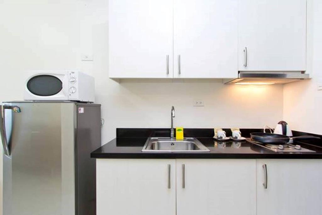 Condo Studio Luxe In Princeton Residences Manila Pokoj fotografie