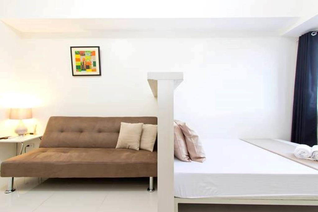 Condo Studio Luxe In Princeton Residences Manila Pokoj fotografie
